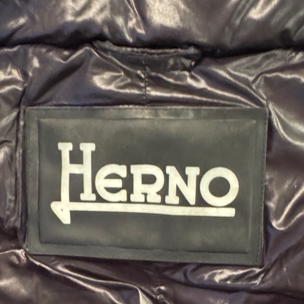 Herno Black Quilted Jacket